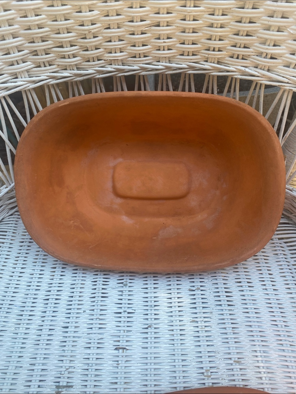 Terracotta Schlemmer Topf Clay Baker - Rust Orange - Picture 3 of 16